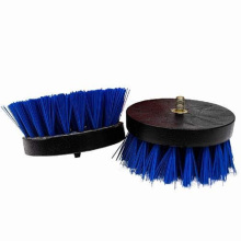 blue drill brush polished packed